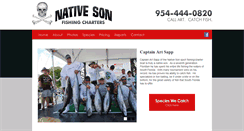 Desktop Screenshot of nativesonfishing.com